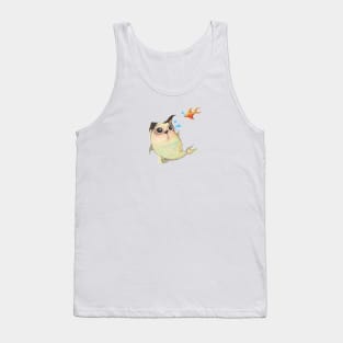 Pug meets goldfish Tank Top